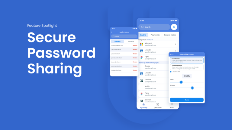 share passwords with team securely