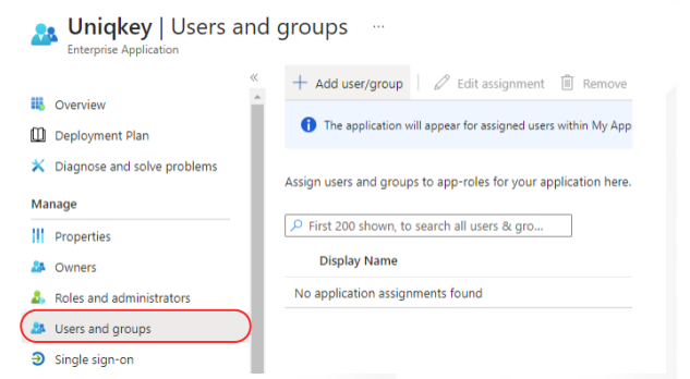 manage groups in active directory using Uniqkey