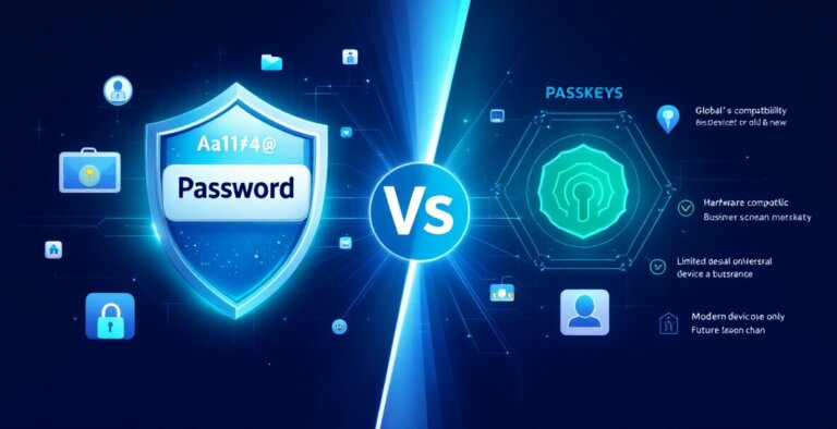 passkeys vs passwords