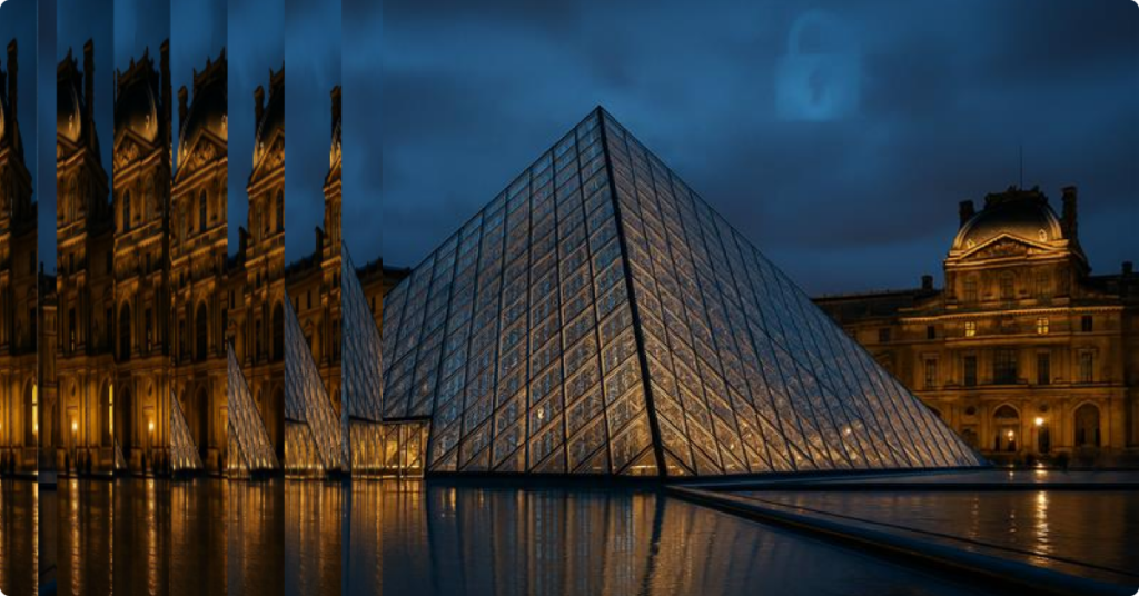 Louvre password hacked
