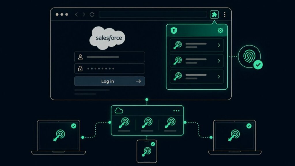 Passkey Login Experience for Salesforce MFA